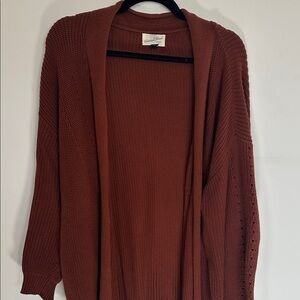 Women's Brown Sweater Target Universal Thread size Large